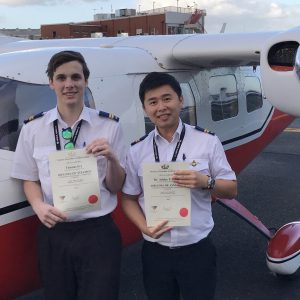 First Diploma of Aviation Recipients